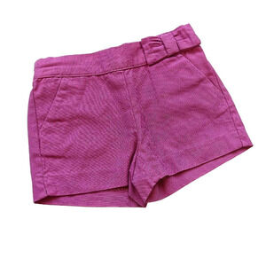New Janie and Jack 2T Twill Tailored Shorts Mauve Purple